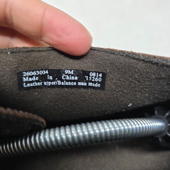 Clarks Wallabee Brown Leather Moc Toe Chukka Boots Mens Size 9 - Picture 8 of 8